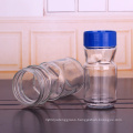 200ml Transparent glass coffee jar series with plastic cap